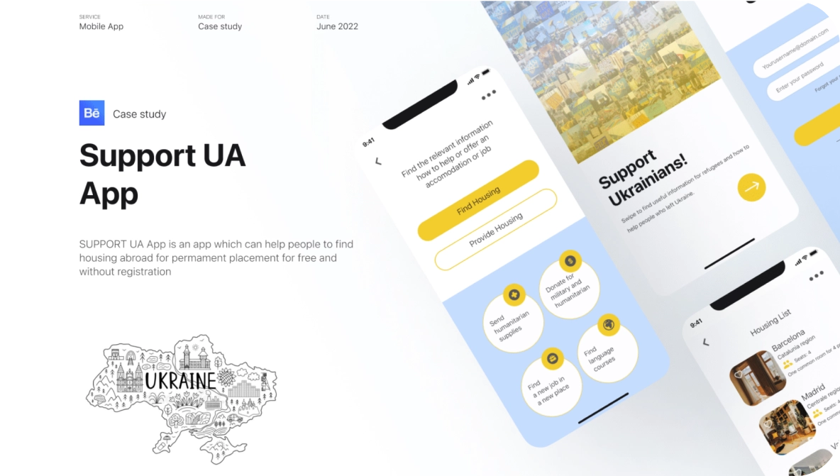 SupportUA app